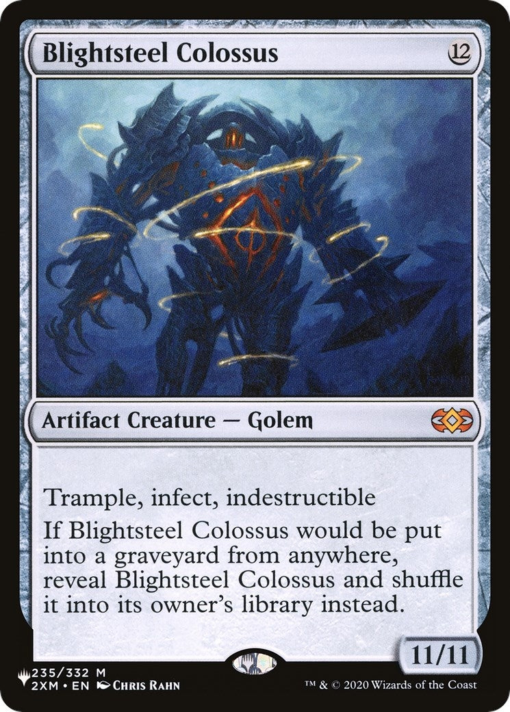Blightsteel Colossus (235/332) (The List Reprints)