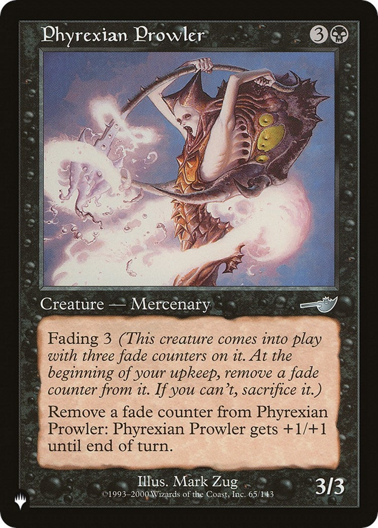 Phyrexian Prowler (65/143) (The List Reprints)