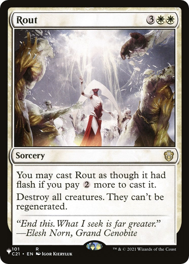 Image for Rout (C21) (101/081) (The List Reprints) - Magic: The Gathering