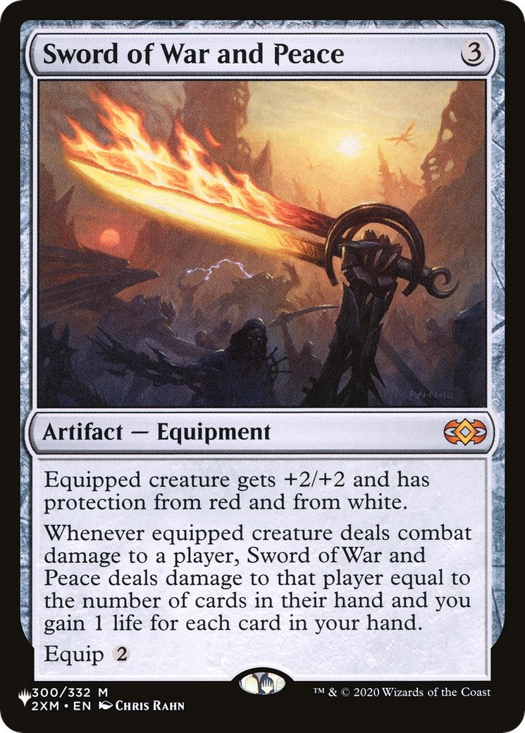 Sword of War and Peace (300/332) (The List Reprints)