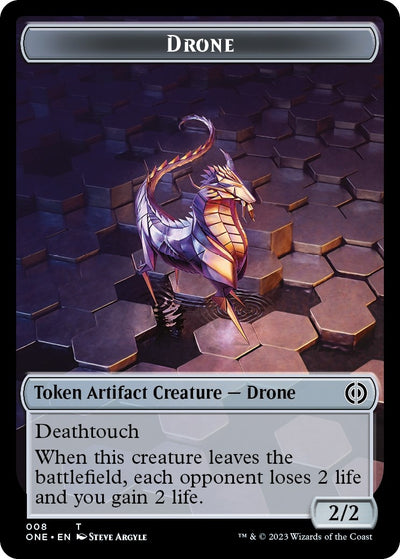 Drone Token (8) (Phyrexia: All Will Be One)