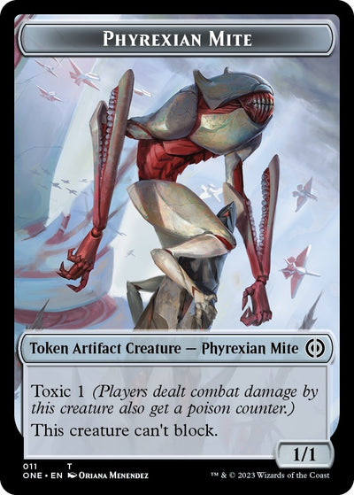 Phyrexian Mite Token (011) (11) (Phyrexia: All Will Be One)