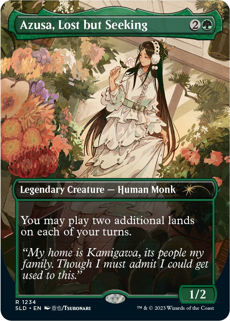 Azusa, Lost but Seeking (1234) (Secret Lair Drop Series)