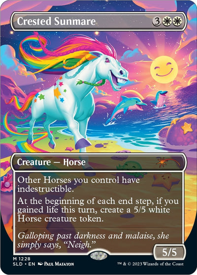 Crested Sunmare (1228) (Secret Lair Drop Series)