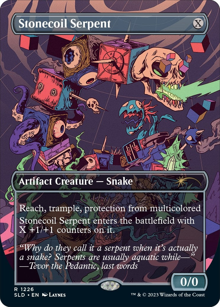 Stonecoil Serpent (1226) (Secret Lair Drop Series)