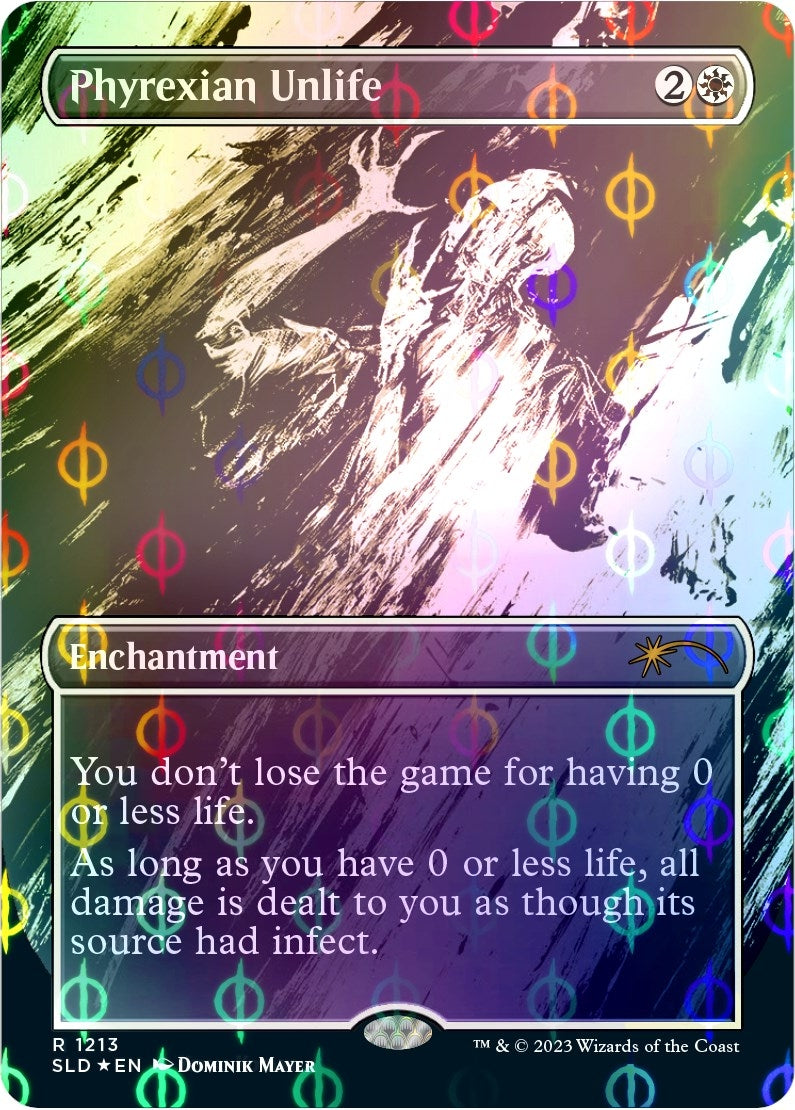 Phyrexian Unlife (Step-and-Compleat Foil) (1213) (Secret Lair Drop Series)