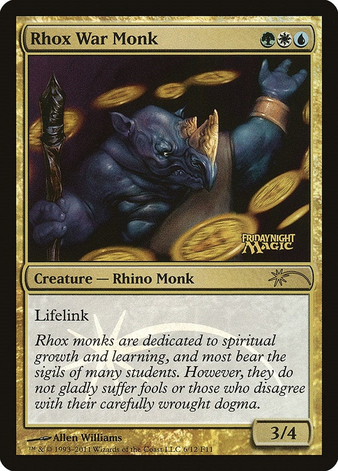 Rhox War Monk (6) (FNM Promos)