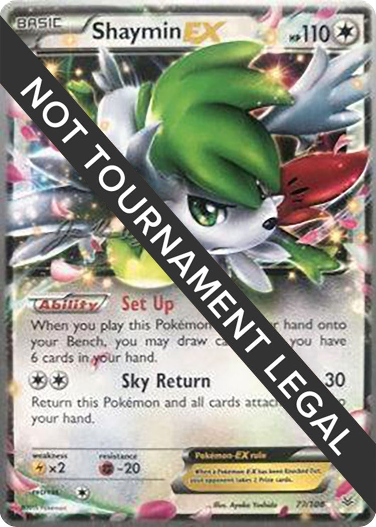 Image for Shaymin EX - 2015 (Jacob Van Wagner) (77/108) (World Championship Decks) - Pokemon