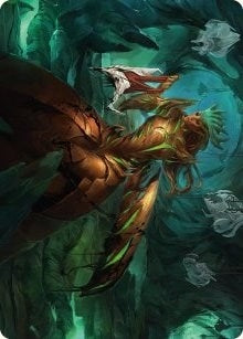 Glissa Sunslayer Art Card (47) (Art Series: Phyrexia: All Will Be One)