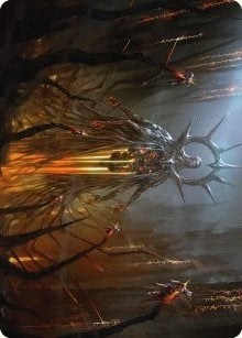 Solphim, Mayhem Dominus Art Card (35) (Art Series: Phyrexia: All Will Be One)