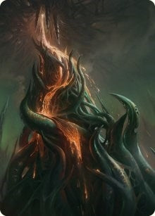Copperline Gorge Art Card (57) (Art Series: Phyrexia: All Will Be One)