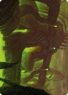 The Dross Pits Art Card (58) (Art Series: Phyrexia: All Will Be One)