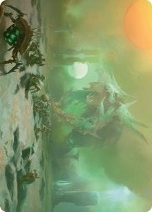 Green Sun's Twilight Art Card (39) (Art Series: Phyrexia: All Will Be One)