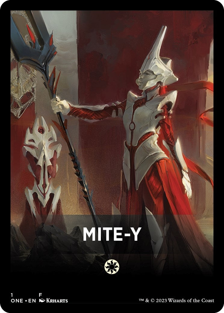 Mite-Y Theme Card (1) (Phyrexia: All Will Be One)