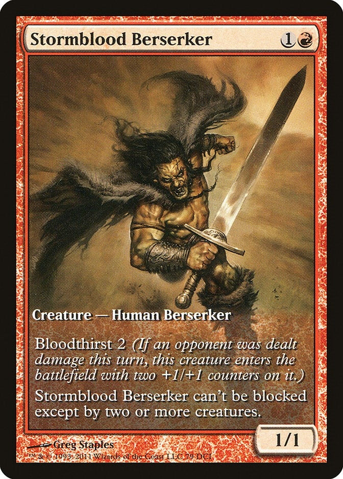 Stormblood Berserker (156) (Game Day & Store Championship Promos)