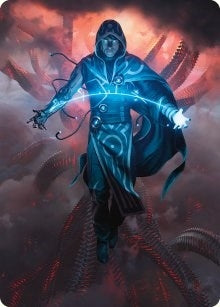 Jace, the Perfected Mind Art Card (15/81) (15) (Art Series: Phyrexia: All Will Be One)