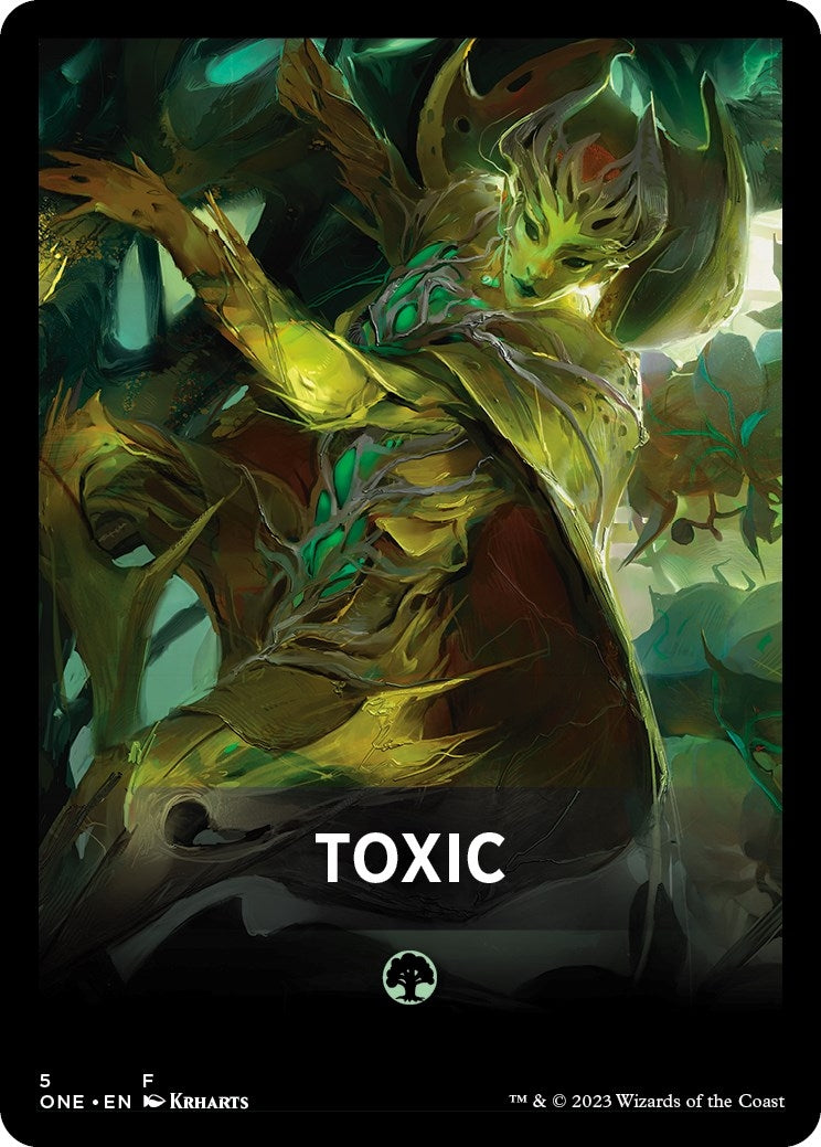 Toxic Theme Card (5) (Phyrexia: All Will Be One)