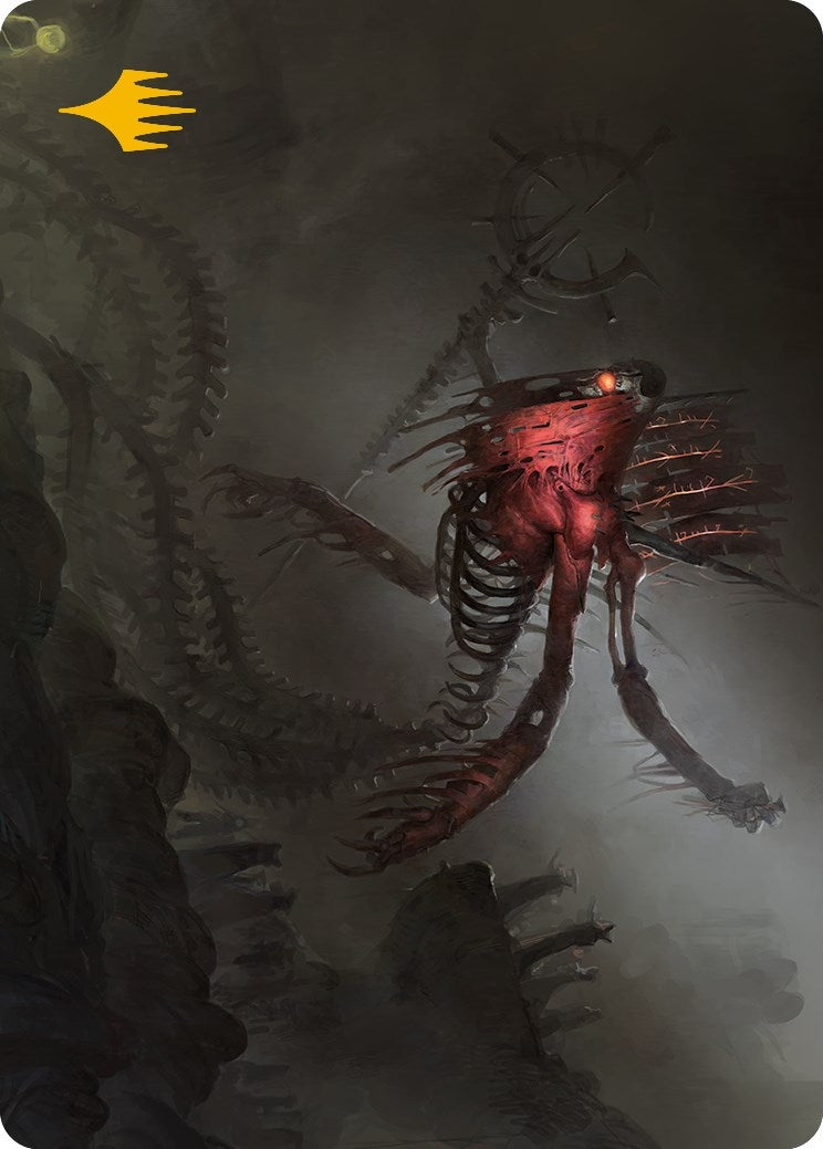 Drivnod, Carnage Dominus Art Card (Gold-Stamped Signature) (20) (Art Series: Phyrexia: All Will Be One)