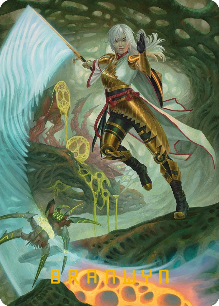 The Eternal Wanderer Art Card (Gold-Stamped Signature) (3) (Art Series: Phyrexia: All Will Be One)