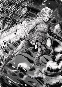 Nahiri, the Unforgiving Art Card (80/81) (80) (Art Series: Phyrexia: All Will Be One)