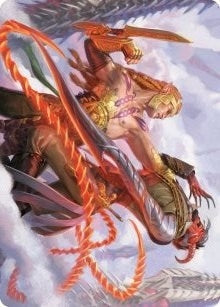 Tyvar's Stand Art Card (43) (Art Series: Phyrexia: All Will Be One)