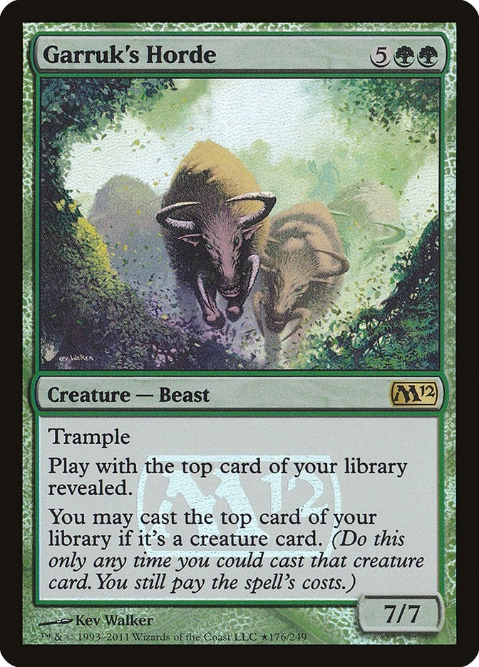 Garruk's Horde (176) (Launch Party & Release Event Promos)