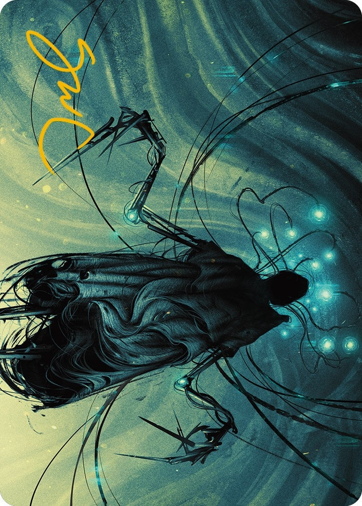 Ichor Synthesizer Art Card (Gold-Stamped Signature) (14) (Art Series: Phyrexia: All Will Be One)