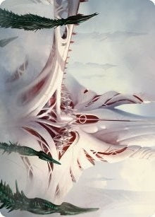 The Fair Basilica Art Card (59) (Art Series: Phyrexia: All Will Be One)