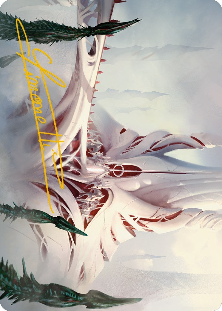The Fair Basilica Art Card (Gold-Stamped Signature) (59) (Art Series: Phyrexia: All Will Be One)
