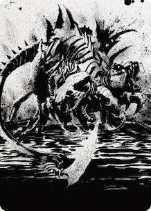Karumonix, the Rat King Art Card (70) (Art Series: Phyrexia: All Will Be One)