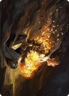Vanish into Eternity Art Card (10) (Art Series: Phyrexia: All Will Be One)