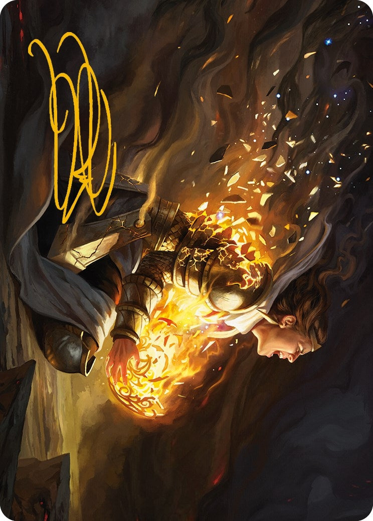 Vanish into Eternity Art Card (Gold-Stamped Signature) (10) (Art Series: Phyrexia: All Will Be One)