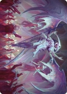 Atraxa, Grand Unifier Art Card (45/81) (45) (Art Series: Phyrexia: All Will Be One)