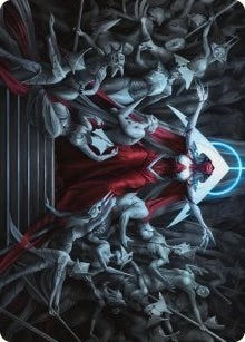 Elesh Norn, Mother of Machines Art Card (2/81) (2) (Art Series: Phyrexia: All Will Be One)
