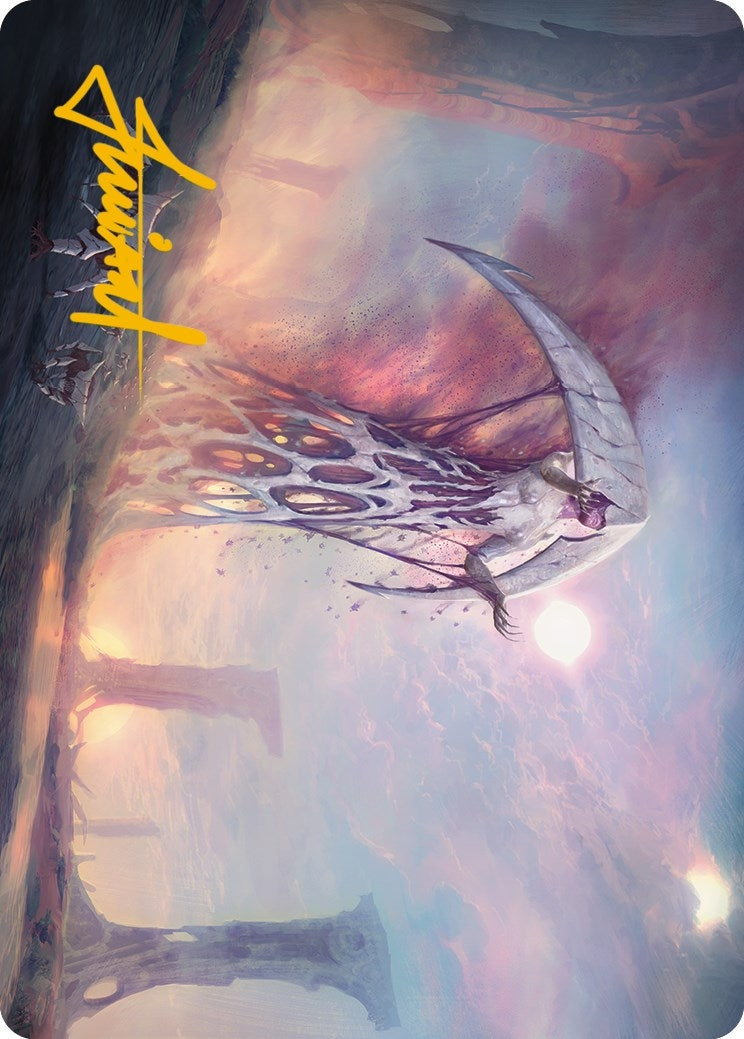 White Sun's Twilight Art Card (Gold-Stamped Signature) (11) (Art Series: Phyrexia: All Will Be One)