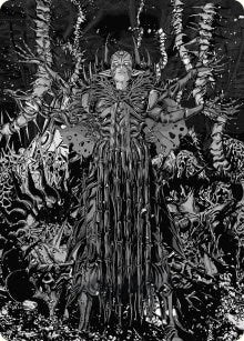 Nissa, Ascended Animist Art Card (74) (Art Series: Phyrexia: All Will Be One)
