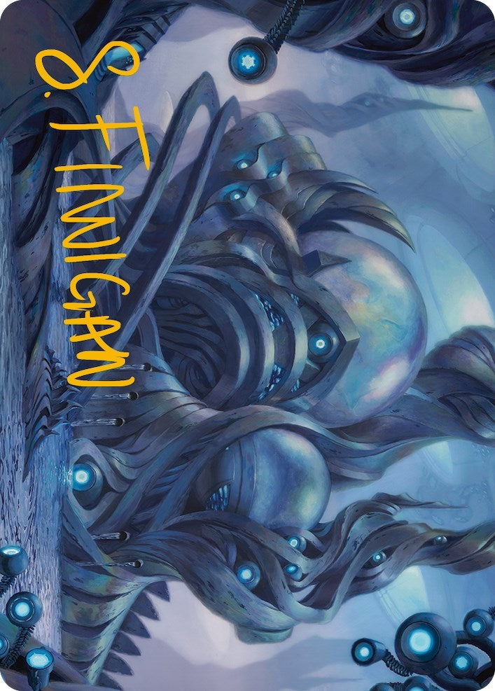 The Surgical Bay Art Card (Gold-Stamped Signature) (62) (Art Series: Phyrexia: All Will Be One)