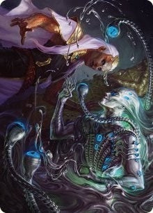 Mirage Mockery Art Card (17) (Art Series: Phyrexia: All Will Be One)