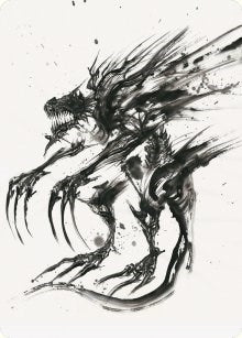 Phyrexian Obliterator Art Card (71) (Art Series: Phyrexia: All Will Be One)