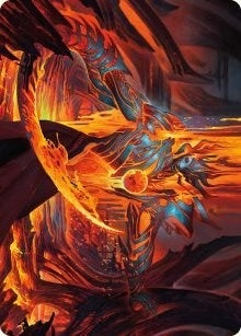 Free From Flesh Art Card (27) (Art Series: Phyrexia: All Will Be One)