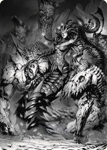 Image for Vraska, Betrayal's Sting Art Card (72) - Magic: The Gathering