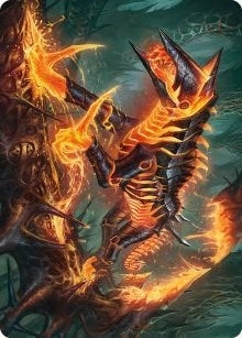Kuldotha Cackler Art Card (32) (Art Series: Phyrexia: All Will Be One)