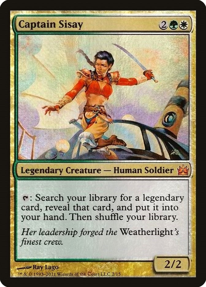 Captain Sisay (2) (From the Vault: Legends)