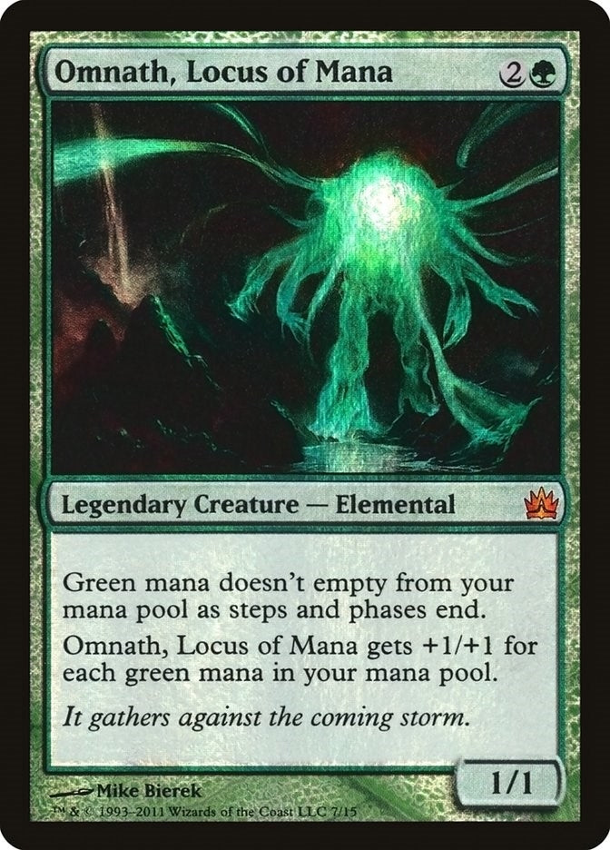 Omnath, Locus of Mana (7) (From the Vault: Legends)