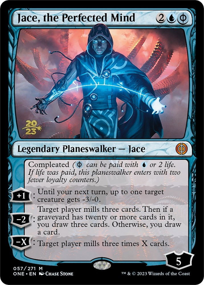 Jace, the Perfected Mind (57) (Prerelease Cards)