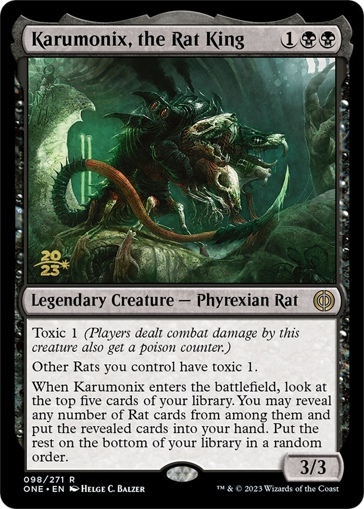 Karumonix, the Rat King (98) (Prerelease Cards)