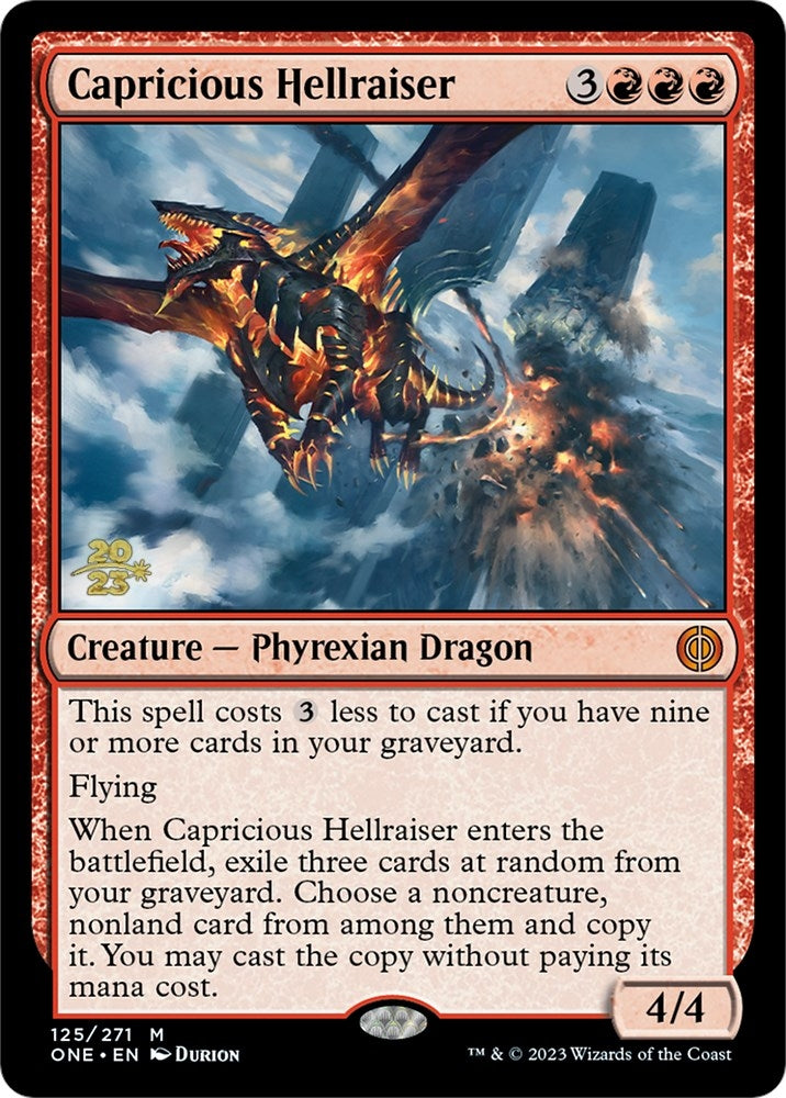 Capricious Hellraiser (125) (Prerelease Cards)