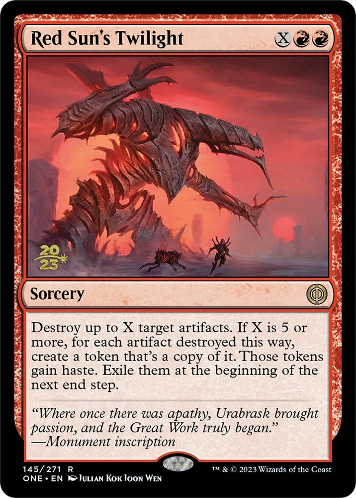 Red Sun's Twilight (145) (Prerelease Cards)