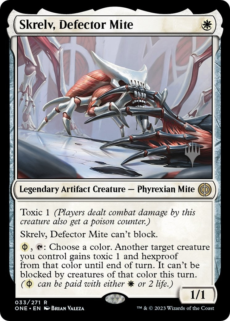 Skrelv, Defector Mite (33) (Promo Pack: Phyrexia: All Will Be One)