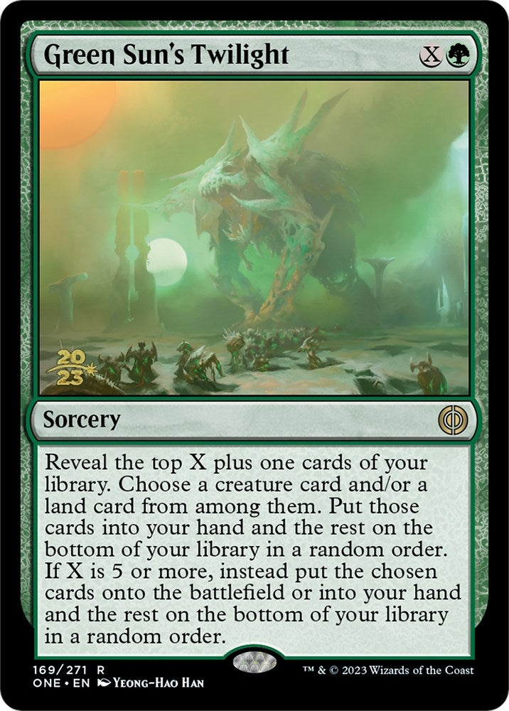 Green Sun's Twilight (169) (Prerelease Cards)